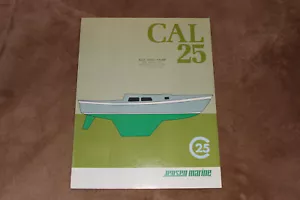 Cal 25 original factory sailboat brochure - Picture 1 of 3