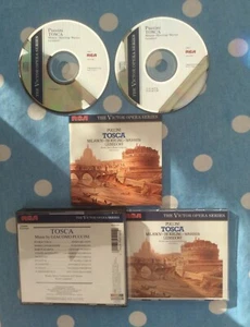 🌟TOSCA🌟2XCD SET🌟PUCCINI🌟CD’S MADE IN JAPAN🌟OPERA🌟CLASSICAL🌟UK🇬🇧SELLER🌟 - Picture 1 of 5