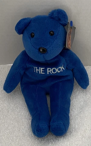 WWF (WWE): Attitude Bears, The Rock 1999 "Smell what The Rock is cooking" BN Fr Cover