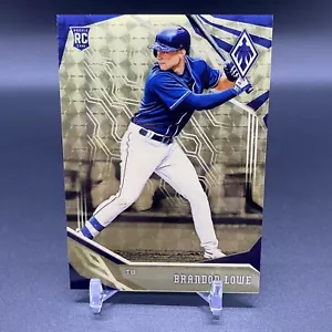 #1/1! 🚨 2019 Panini Phoenix Brandon Lowe RC Tampa Bay Rays ROOKIE di uno #21 - Foto 1 di 3