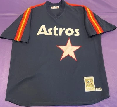 Camiseta Auténtica Mitchell & Ness Nolan Ryan Astros de Houston #34 1980 Talla 2XL Foto 1 de 4