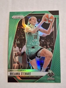 2024 BREANNA STEWART PANINI PRIZM GREEN WNBA CARD #99 NY LIBERTY SEATTLE STORM - Bild 1 von 2