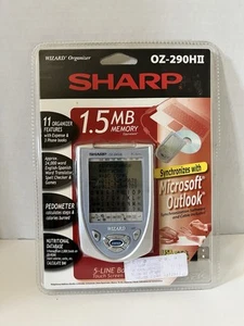 Sharp OZ-290HII 1,5 Mo USB écran tactile assistant organisateur neuf dans emballage scellé - Photo 1 sur 4