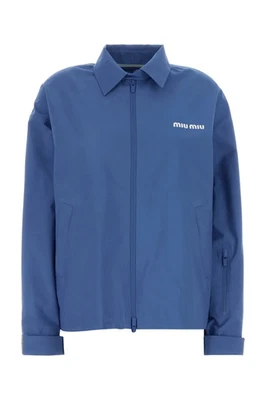 MIU MIU Cerulean Tech ткани ветровка новый и подлинный - Изображение 1 из 3