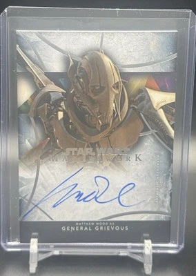 2024 Topps Star Wars Masterwork Matthew Wood As General Grievous On-card Auto - Image 1 of 2