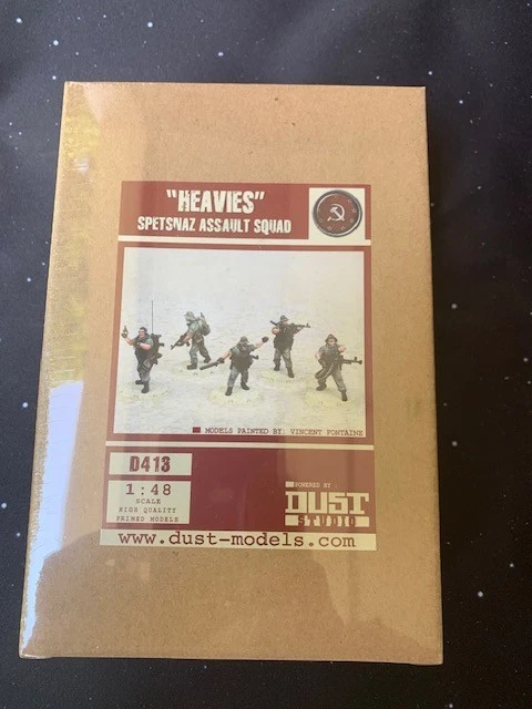 DUST TACTICS 1947 Warfare SSU Heavies Spetsnaz Assault Nuevo Babylon Kickstarter Foto 1 de 1