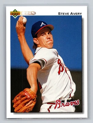 1992 Upper Deck Gold Hologram - Steve Avery #475 - Image 1 of 2