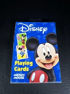 Mickey Mouse Spielkarten Deck Fahrrad Neu ungeöffnet in Original Kunststoff Disney - Bild 1 von 6
