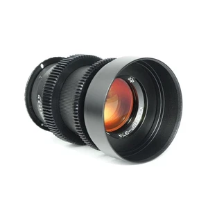 Jupiter-37 3.5/135 Amber Anamorphic Flare&Oval Bokeh Canon EF Sony E M4/3 FX PL - Picture 1 of 13