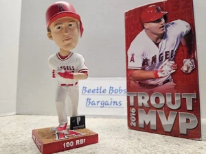 Mike Trout Los Angeles Angels MLB 2017 SGA Bobblehead 2016 MVP 2 Of 3 - Picture 1 of 16
