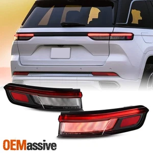 For 2022-2025 Jeep Grand Cherokee LED Tail Lights Outer Driver Passenger Side - Picture 1 of 8