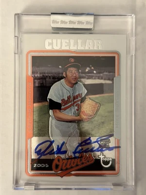 2005 Topps Retired Baseball Auto Mike Cuellar TA-MC - Image 1 of 2