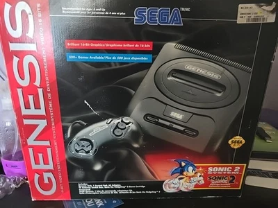 Consola Sega Genesis Modelo 2 Sistema Sonic 2 en Caja Original  Foto 1 de 2
