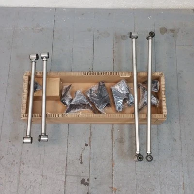 Kit de 4 eslabones triangulados de acero inoxidable tamaño completo para Roadrunner 1968-1974 Foto 1 de 4