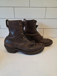 Whites Vintage Logger Packer Feuerwehr weiche Zehenpartie Arbeitsstiefel Herren 9,5 E - Bild 1 von 9