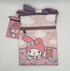 Loungefly Sanrio My Melody Teddy Bear Passport Crossbody Bag New with Tags NWT - Picture 1 of 3