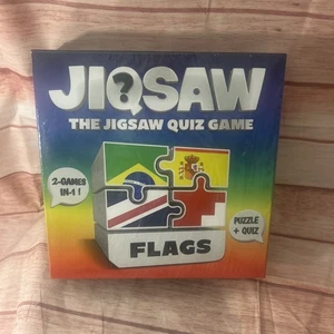 Rare 100 PICS JIQSAW Logos The Jigsaw Quiz, Puzzle Board Game. NEW - Picture 1 of 7