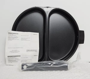 New 2001 Progressive Omelette Pan Foldable Non-stick Fry Pan 9" Black NSOP-10 - Picture 1 of 4