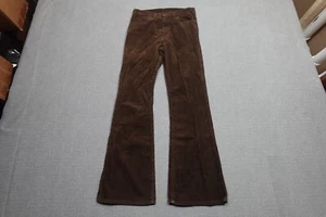 Vintage Levi's 646 Corduroy Pants Mens 30x32 Brown Flare Leg Bell Bottom Western - Picture 1 of 12
