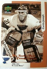 1999 - Upper Deck Retro McDonalds Hockey Curtis Joseph Card #McD-12R***Blues***