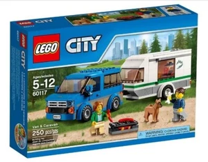 LEGO CITY SET 60117 *VAN & CARAVAN* NEW SEALED BOX *RV CAMPER SUV VAN TRUCK* - Picture 1 of 7