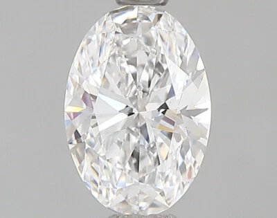 Loose 1 CT Oval Lab Grown Diamond E Color VS2 Clarity IGI Certified CVD HPHT - Image 1 of 2