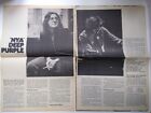 Deep Purple Blackmore Coverdale Hughes Mick Taylor Stones clippings Sweden 1970s