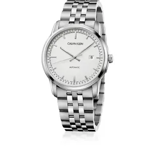 Nuovo Orologio Automatico CALVIN KLEIN 50 m W.R. 42mm Zaffiro ETA 2824-2 Made in Svizzera - Foto 1 di 1