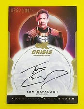 CZX Crisis on Infinite Earths Autograph TC-P Tom Cavanagh as Pariah #29/100