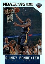 2015-16 Hoops Artist Proof Pelicans Basketball Card #8 Quincy Pondexter /99