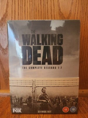  The Walking Dead Complete Seasons 1-7  REGION 2 DVD Boxset BRAND NEW  - Image 1 of 3