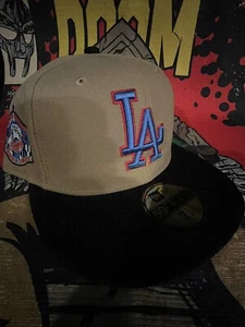 New Era 59fifty 73/8 Fitted Los Angeles Dodgers Hat Coliseum Patch - Picture 1 of 4