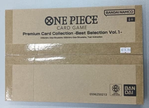 ONE PIECE CARD GAME PREMIUM CARD COLLECTION BEST SELECTION VOL.1 BANDAI - Foto 1 di 5
