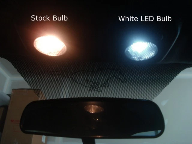 2005-2014 Ford Mustang White LED Map Light Kit - Image 1 of 1