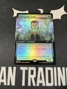 Foil Secret Lair Extended Art Pollenbright Druid x1 Magic cards MTG - Picture 1 of 1