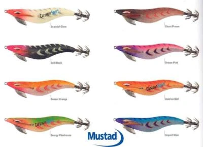 Squid Jig Mustad Baku 3.0 Köder Tintenfisch Egi Ballistischen Künstlich - Bild 1 von 2