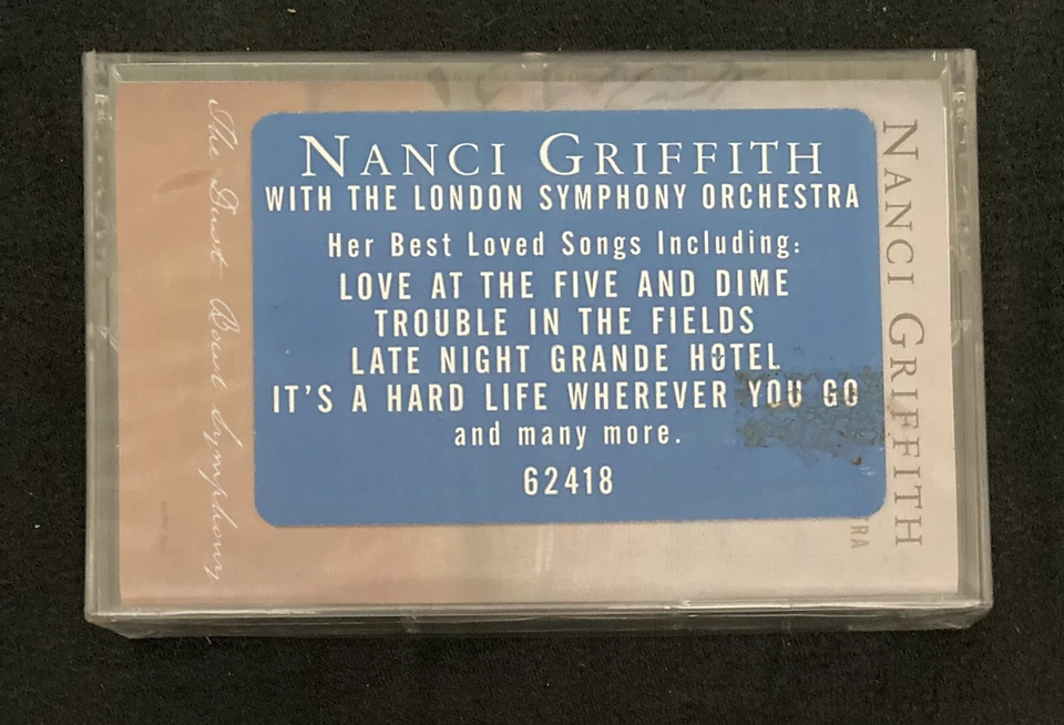 Nanci Griffith - The Dust Bowl Symphony 1999 Rare OOP Sealed New Cassette Tape! - Image 1 of 2