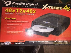 PACIFIC DIGITAL CORP. X-TREME 48x EXTERNAL USB 2.0 - Picture 1 of 2