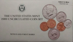 1989-P-D US Mint Set 10 Coins (I choose) - Picture 1 of 7