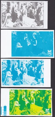 Zaire Sc1101 Christmas, Painting, Van der Goes, Color Trial Proof, Essay - Image 1 of 4