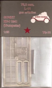 Jordi Rubio Soviet KV-I 76,2mm. L-11 Fass-Grills Trumpeter TG76 - Bild 1 von 2