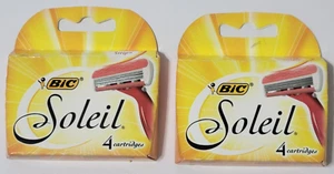 BIC Soleil Damen Rasierer 3 Klingen Patrone Nachfüllpack Rasierer 2 Packungen à 4 - Bild 1 von 3