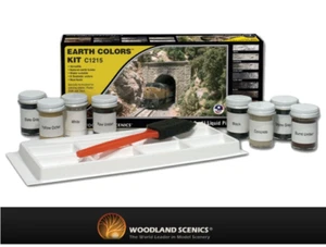 Woodland Scenics C1215 Kit Color Tierra 8x 29,5 ml - Imagen 1 de 1