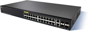 CISCO DESIGNED Remanufactured SF300-24MP 24-Port 10/100 Max-PoE Managed Switch - Picture 1 of 4