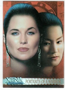 XENA 2004 ART & IMAGES PORTRAITS OF A WARRIOR PP3 INSERT TRADING CARD - Picture 1 of 2