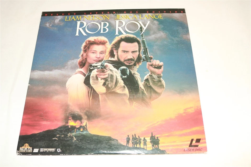 ROB ROY - Liam Neeson DELUXE LETTERBOX EDITION LASERDISC - Image 1 of 1