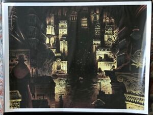 Dark City Variant Ltd Ed #'D Print- Film Noir Movie (By: Michael Raaflaub)