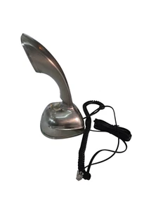 MERCER PHONE ERICOFON COBRA STYLE TOUCH TONE PHONE BRUSHED SILVER - Picture 1 of 6