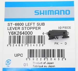 Genuine Shimano ST-7801/7803/6600/5600 Release Lever Support/Stopper, Left Hand - Picture 1 of 1