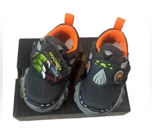 Skechers Kids Boy’s Skech-O-Saurus Lights-Friendly Sneakers Shoes, 5 Toddler NEW - Picture 1 of 5